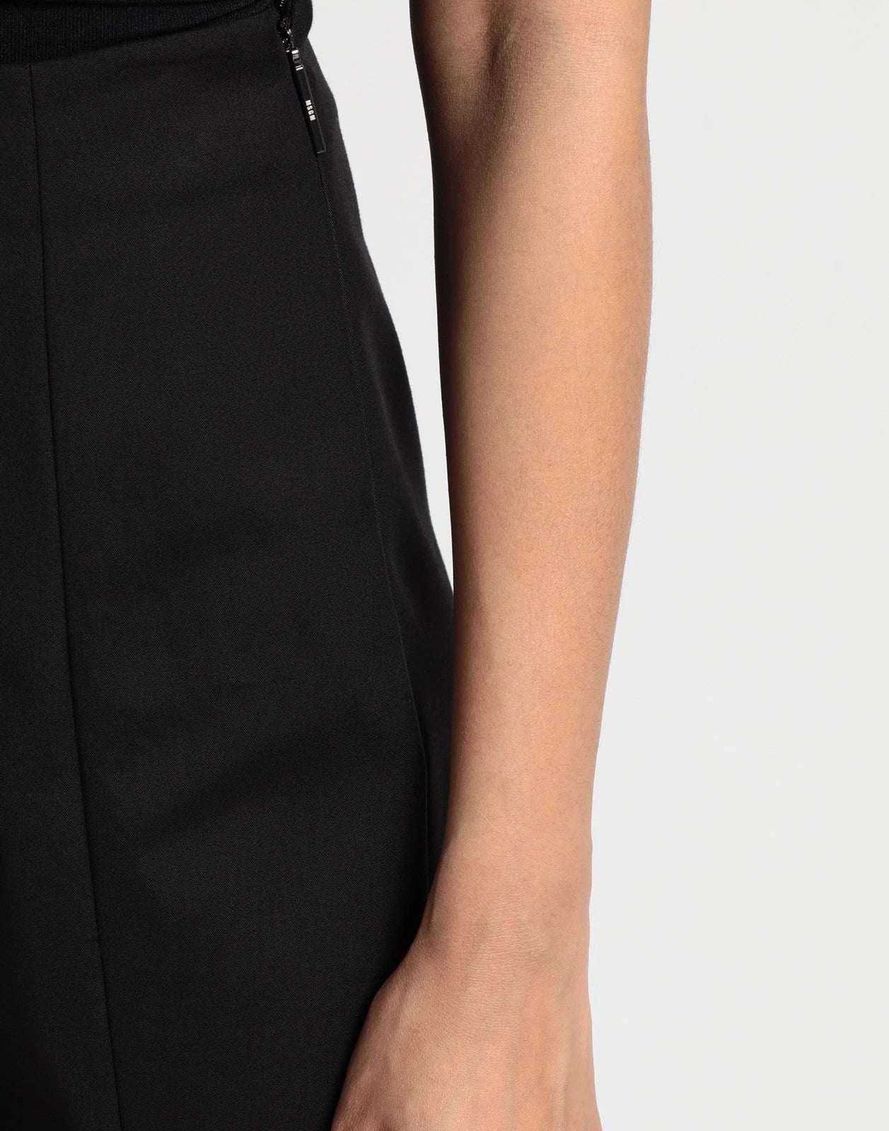 MSGM High-Waist Tapered Trousers — IT42 / US6 / UK10 (M)