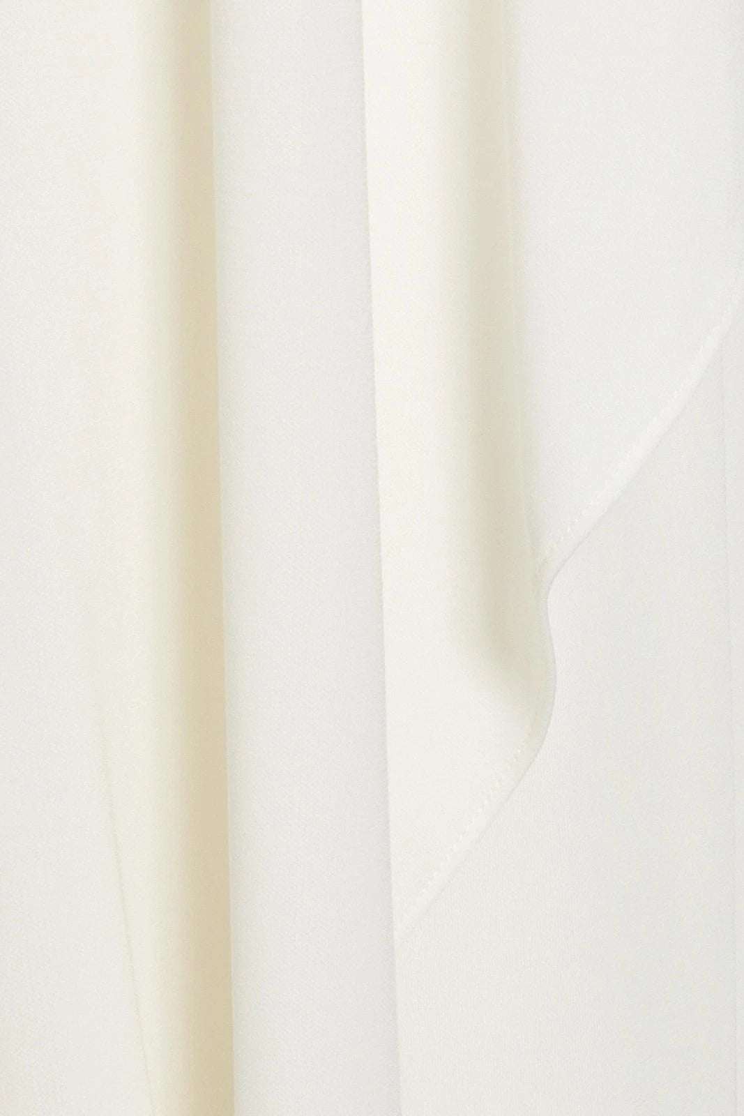 HALSTON One-Shoulder Gown — US 4 / S — White