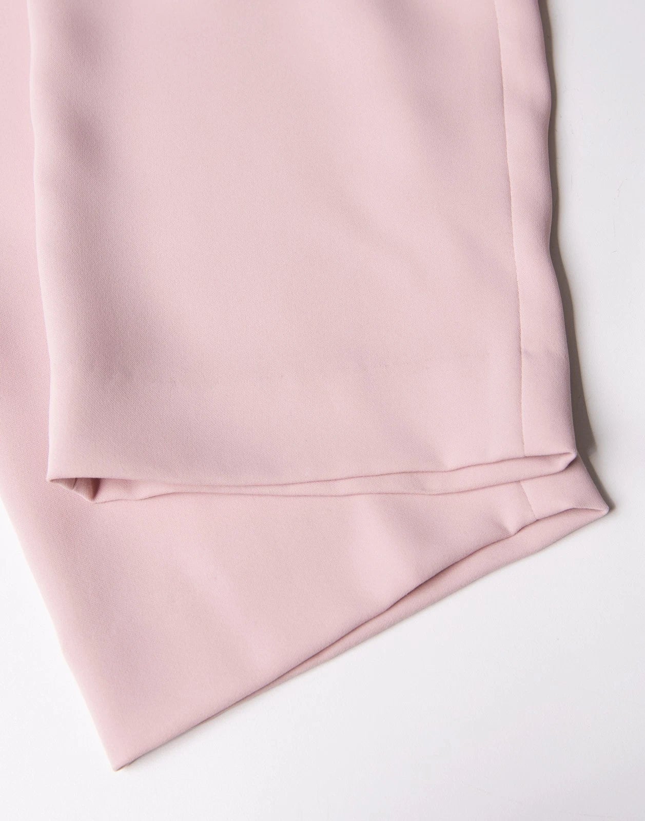 P.A.R.O.S.H. Wrap Jumpsuit XS Blush Pink Tie Belt Cropped Leg V-Neck