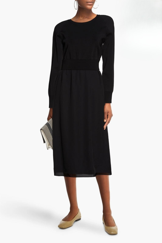 THEORY Sweatshirt Dress — Size L