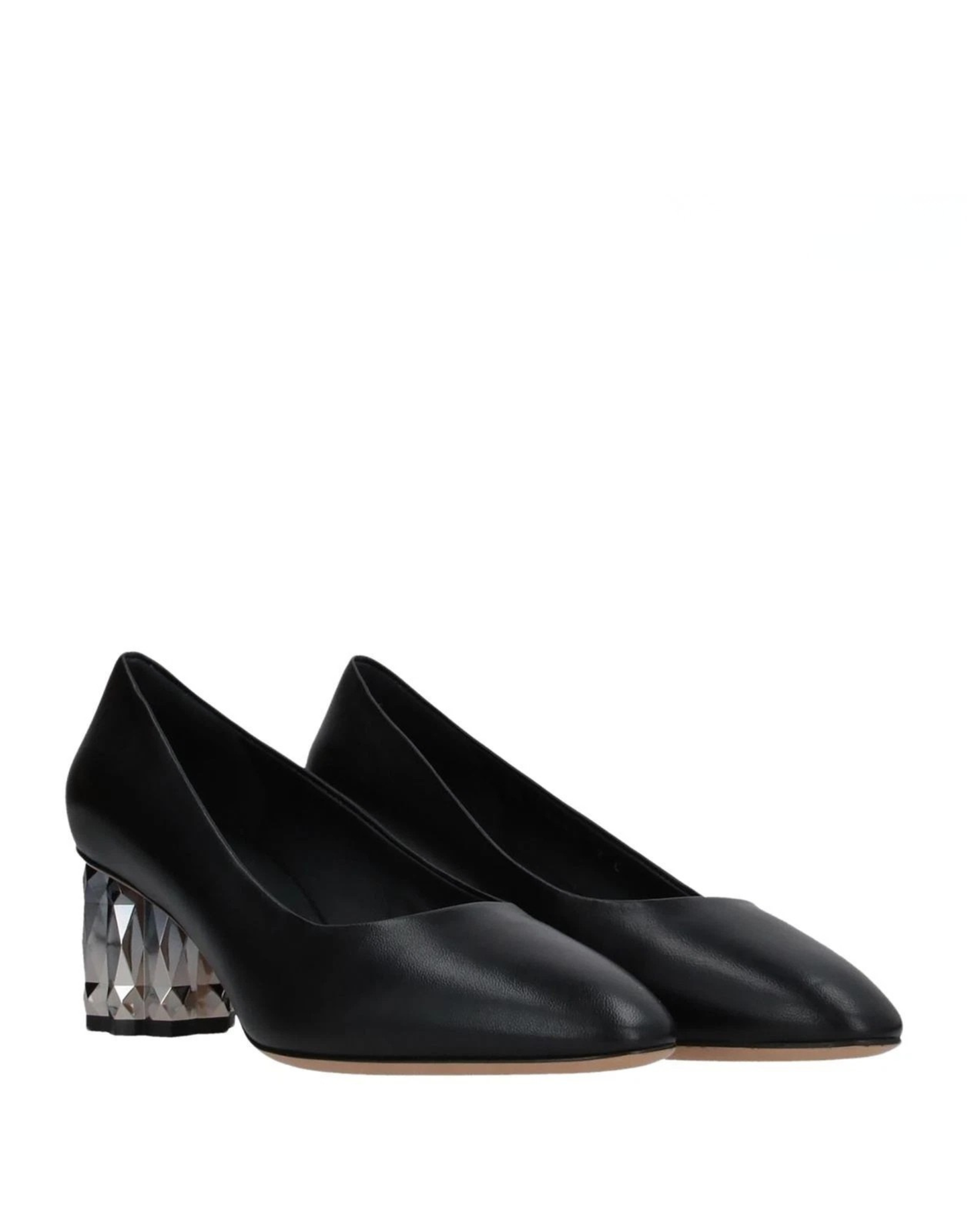 SALVATORE FERRAGAMO Leather Pumps — US10 / UK7 / EU40.5
