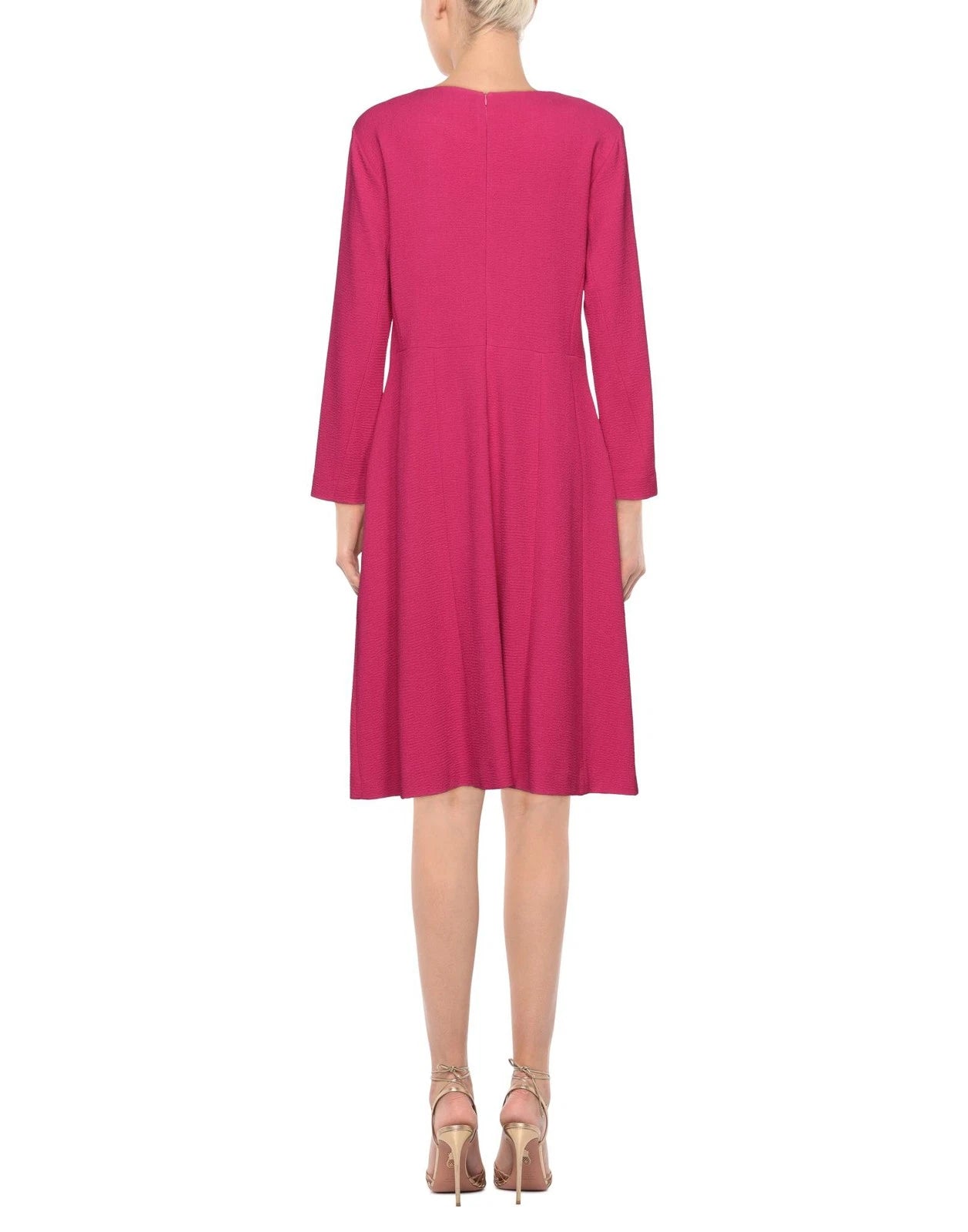ANTONELLI Sheath Dress — IT 40 / US 4 / UK 8 (S) — Wool-Blend Stretch • Made in Italy