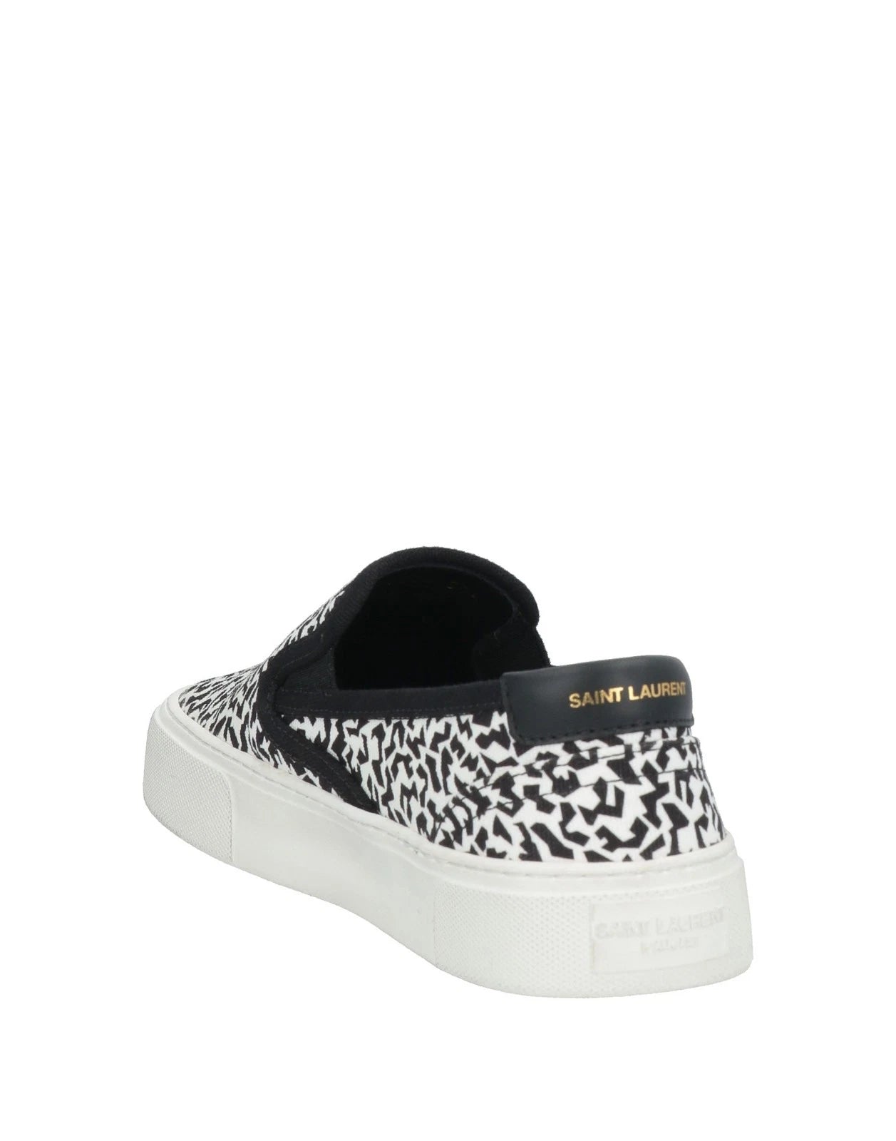 SAINT LAURENT Canvas Slip-On Sneakers — EU 36 / US 6 / UK 3