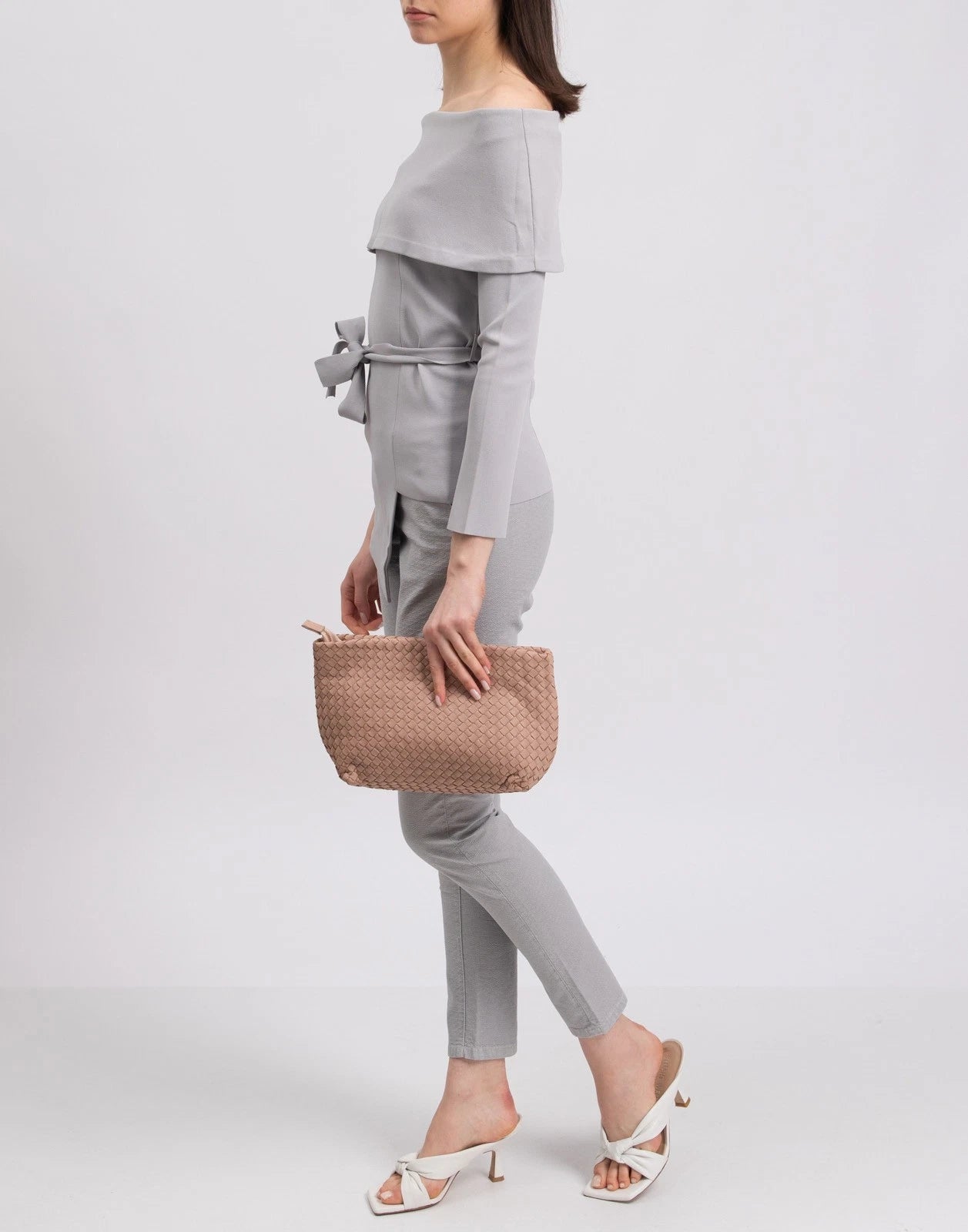 SAFIYAA Off-Shoulder Knitted Top — FR36 / US4 / UK8 (S)