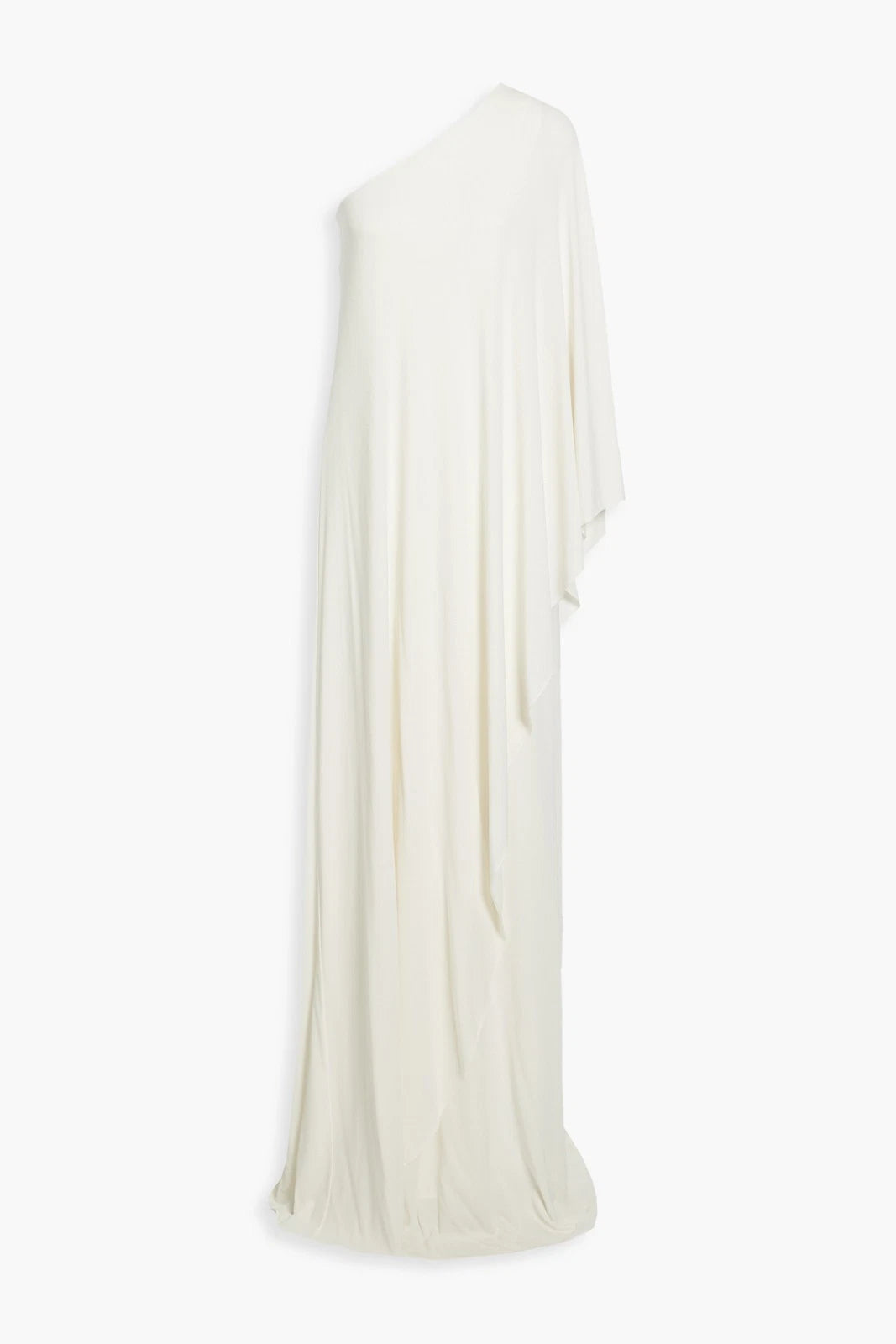 HALSTON One-Shoulder Gown — US 4 / S — White