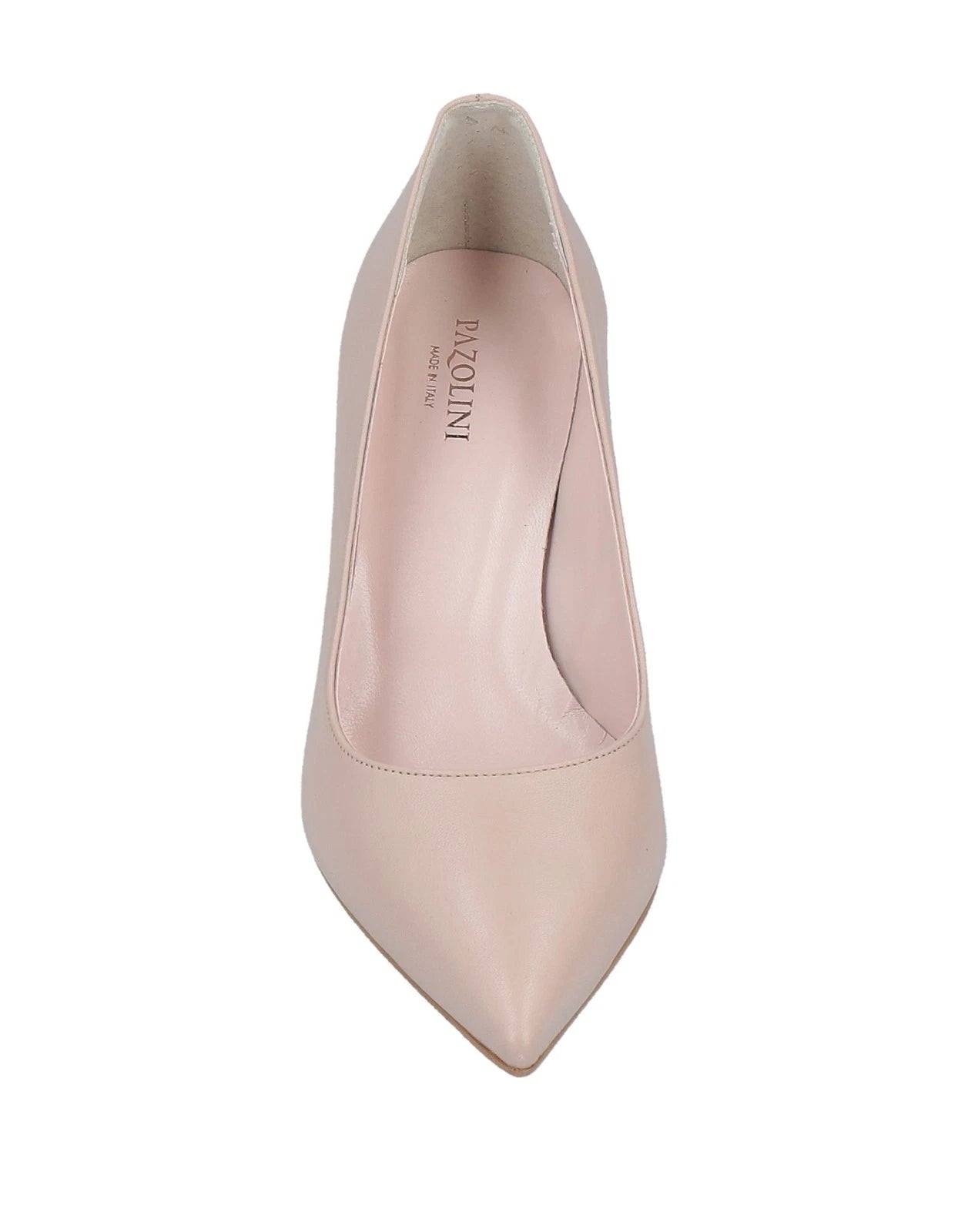 CARLO PAZOLINI Leather Pump Shoes — US 8.5 / UK 6 / EU 39 — Pink (Blush) • Made in Italy
