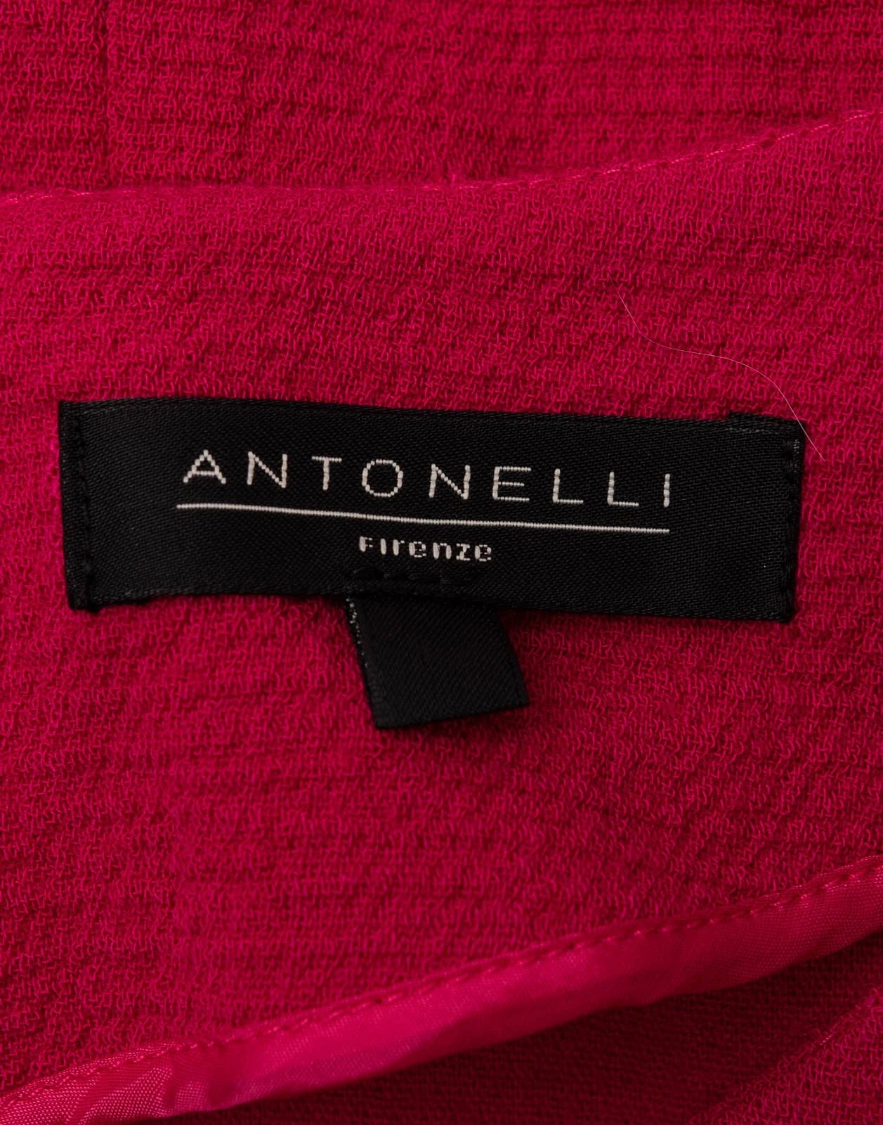 ANTONELLI Sheath Dress — IT 40 / US 4 / UK 8 (S) — Wool-Blend Stretch • Made in Italy