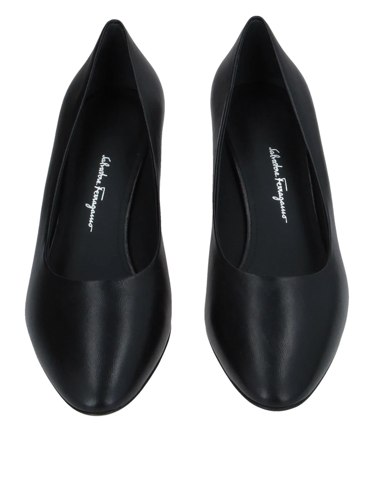 SALVATORE FERRAGAMO Leather Pumps — US10 / UK7 / EU40.5