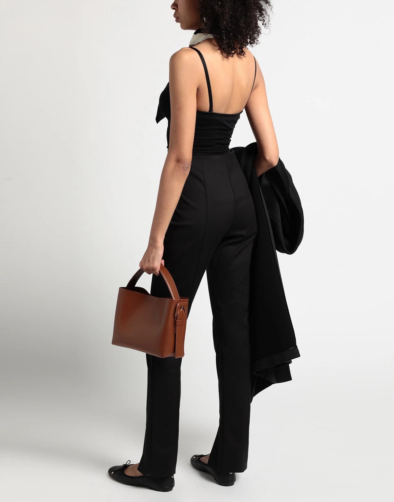 MSGM High-Waist Tapered Trousers — IT42 / US6 / UK10 (M)