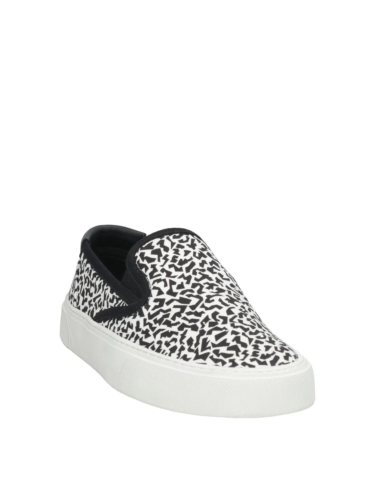 SAINT LAURENT Canvas Slip-On Sneakers — EU 36 / US 6 / UK 3