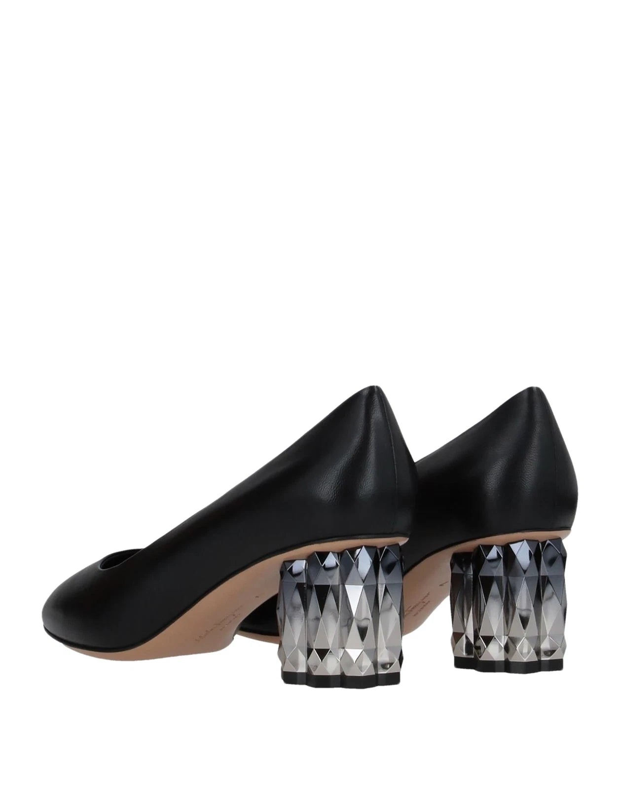 SALVATORE FERRAGAMO Leather Pumps — US10 / UK7 / EU40.5